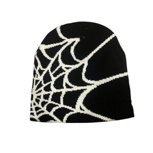 Y2K Spider Web Beanie